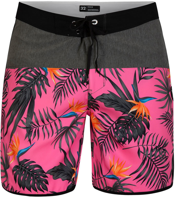 Hurley Phantom Exotic 18 Boardshorts lotus pink