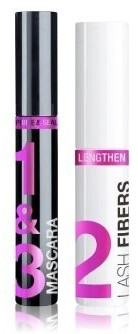 wet n wild Lash-O-Matic! Fiber Extension Kit Mascara Very black