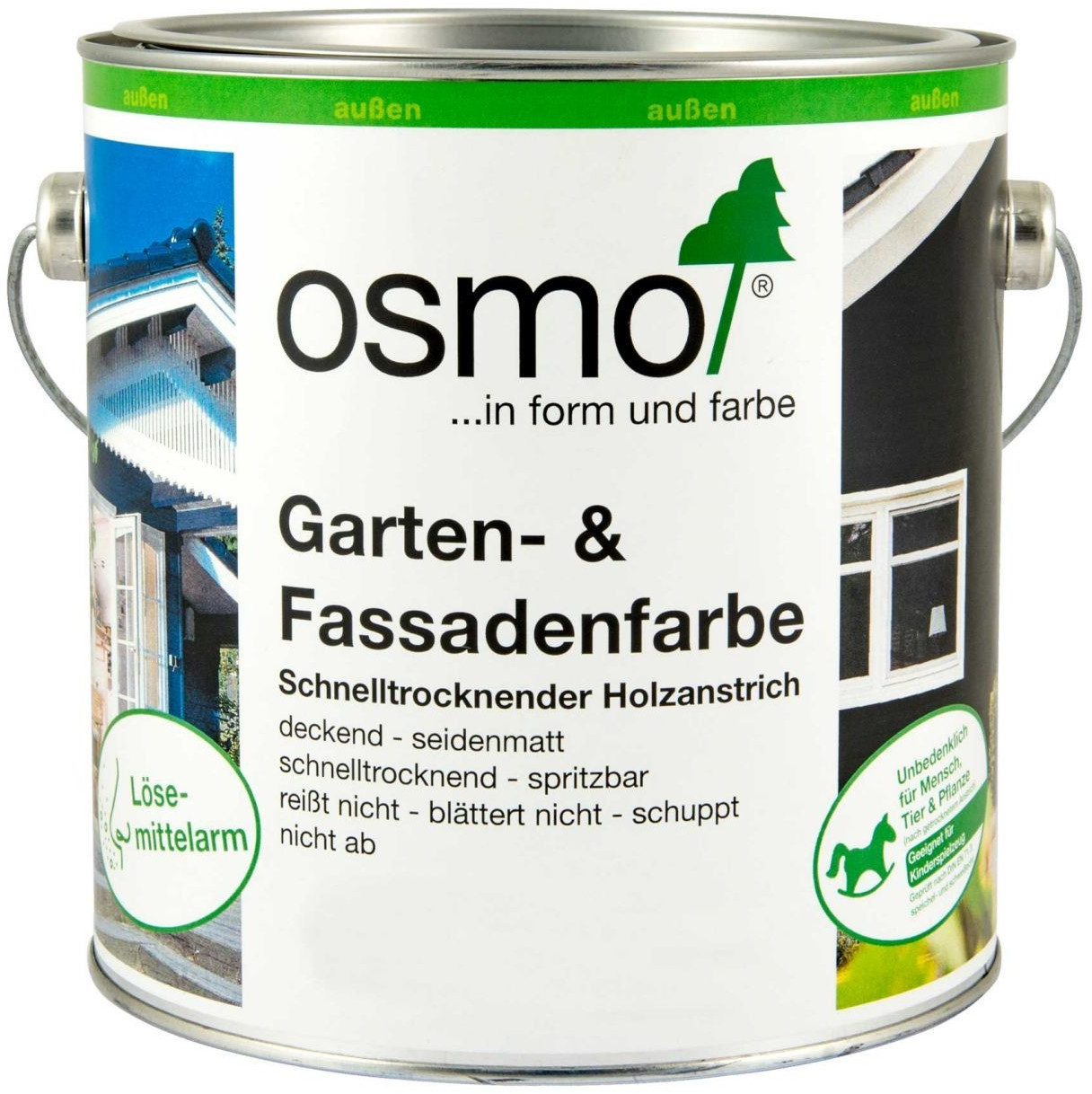 Osmo Garten und Fassadenfarbe 0,75 Liter Achatgrau ab 18,34 € |  Preisvergleich bei