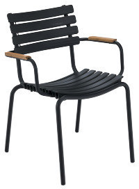 Houe Clips with wood armrest