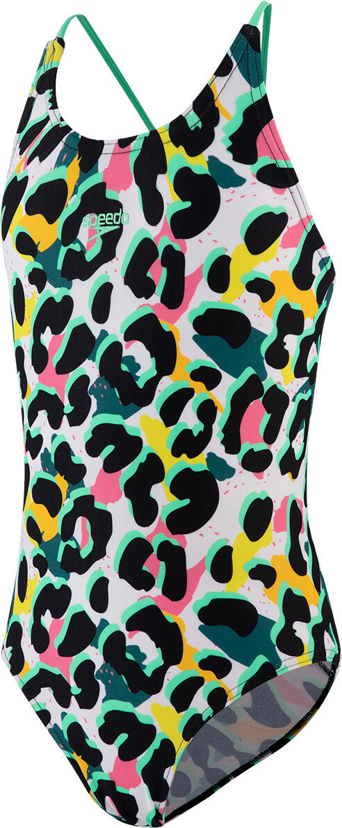 Speedo JungleSpeak Allover Tieback junglespeak black/white