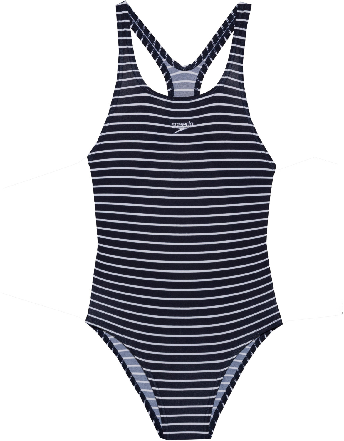 Speedo Endurance+ Printed Medalist stripe navy/white