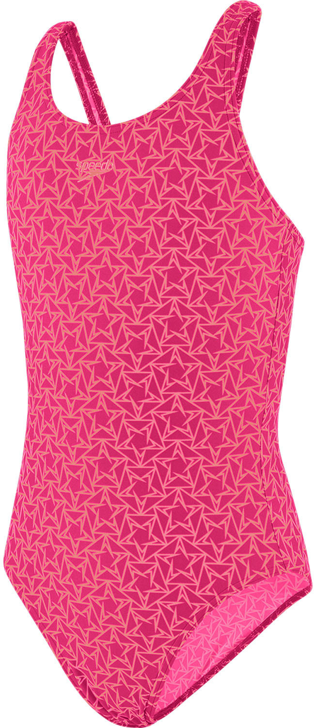 Speedo Boomstar Allover Muscleback electric pink/galinda