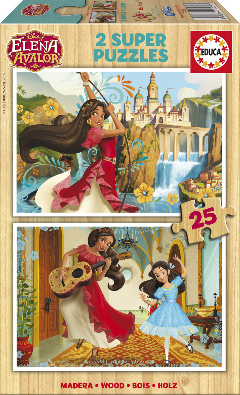 Educa Borrás Elena d'Avalor (2 x 25 pièces)