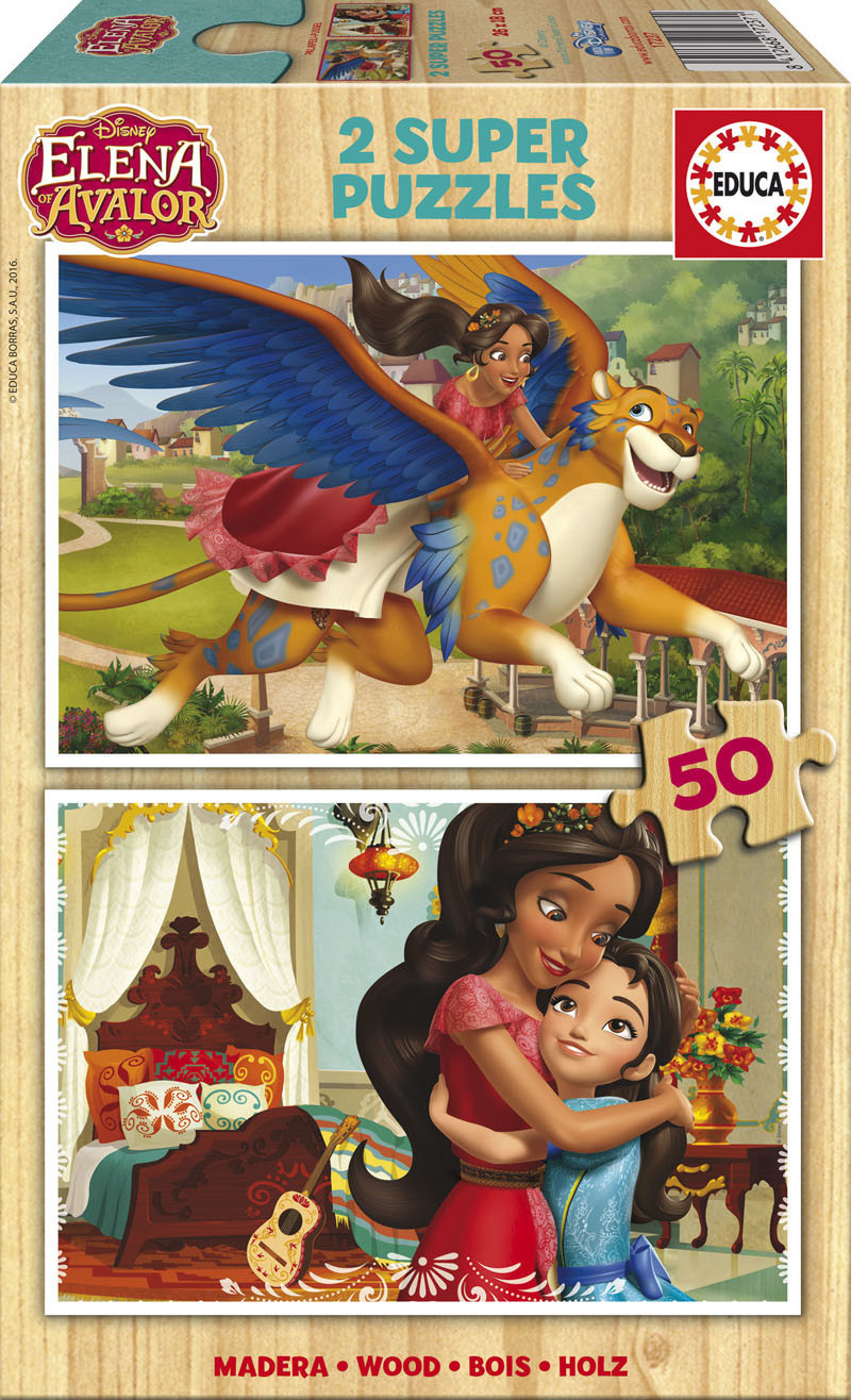 Educa Borrás Elena d'Avalor (2 x 50 pièces)