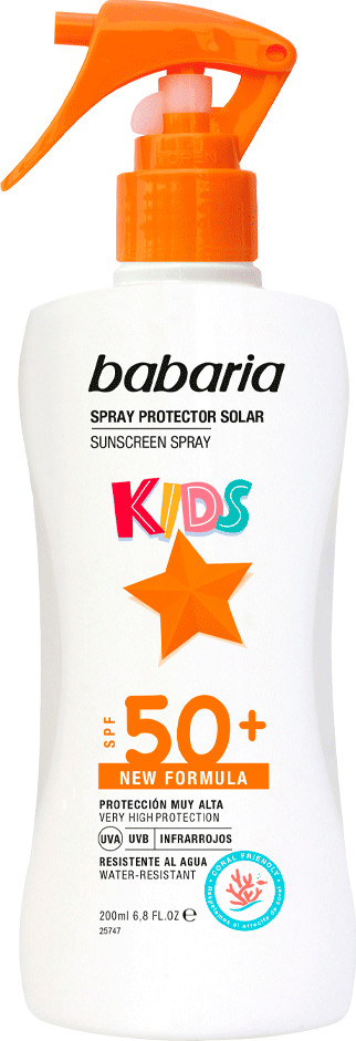 Babaria Kids Sunscreen SPF 50+ (200ml)
