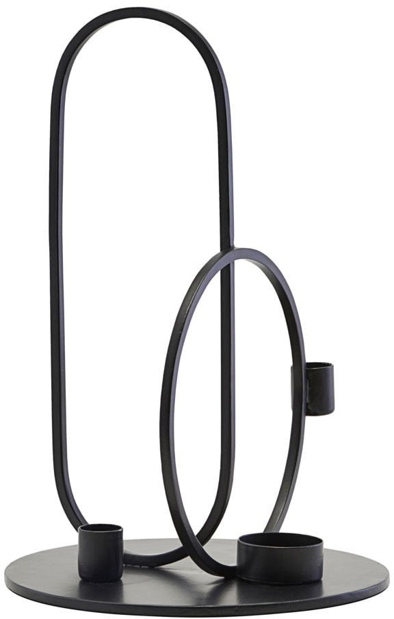 House Doctor Cirque 30x20cm Black