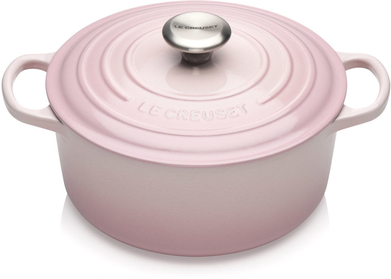 Le Creuset Roaster round 4.2 L shell pink