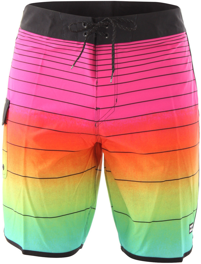 Billabong 73 Stripe Pro Boardshorts neon