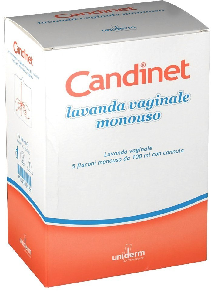 Uniderm Farmaceutici Srl Candinet Vaginal Douche (5x100 ml)