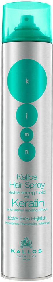 Kallos KJMN Extra Strong Hold Hair Spray With Keratin (750 ml)