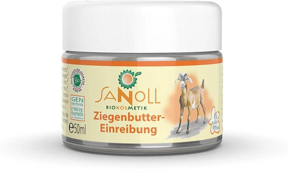 Sanoll Biokosmetik Goat Butter rubbing