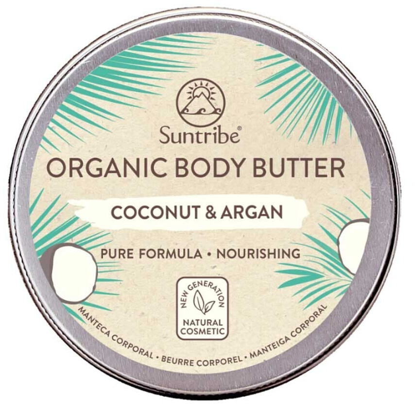 Suntribe Coconut & Argan Organic Body Butter (150ml)