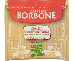 50 cialde compostabili in carta caffè Borbone miscela Oro