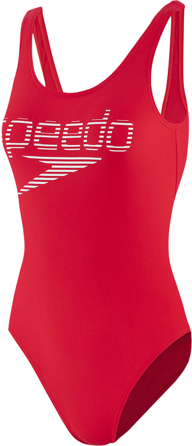 Speedo Summer Stripe Logo Deep UBack Swimsuit (812369D78) ab 29,99