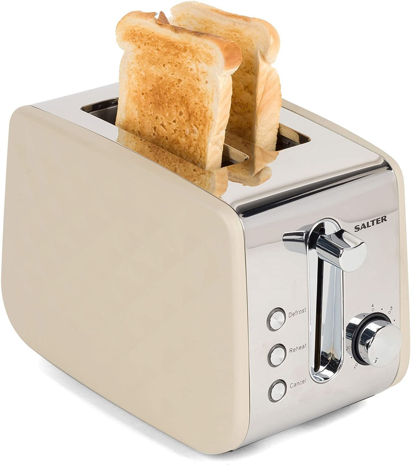Buy Salter Salter EK2635GREY 2-Slice Naturals Toaster from £28.50 ...