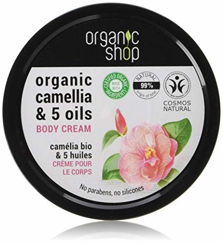Organic Shop Organic Camellia & 5 Oils Body Cream (250ml)