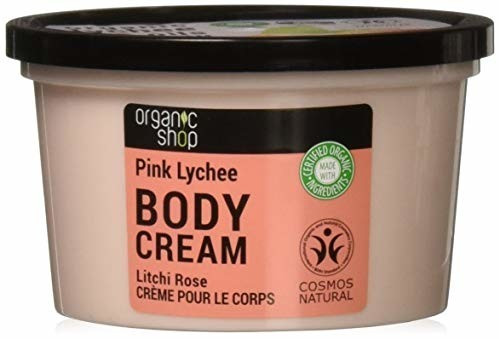 Organic Shop Organic Lychee & 5 Oils Body Cream (250ml)