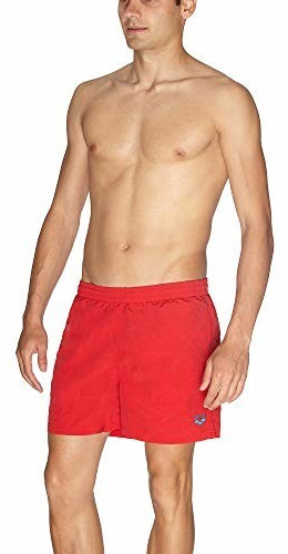 Arena Fundamentals Side Vent Boxer shinyred/pixblue