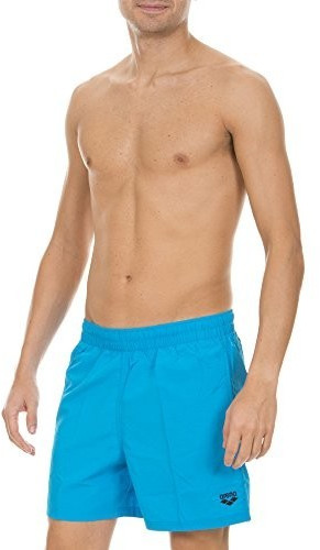 Arena Fundamentals Side Vent Boxer turquoise/blue navy