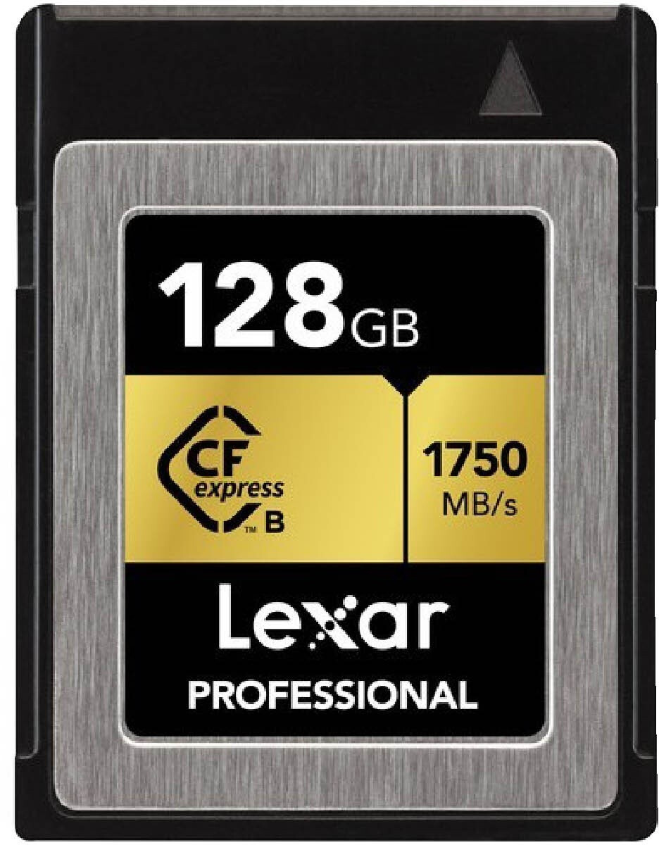 Lexar Professional GOLD Series 128GB CFexpress Card, Type B CF