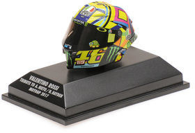 Minichamps AGV HELMET – VALENTINO ROSSI – TRIBUTE TO ANGEL NIETO / NICKY HAYDEN – MOTOGP 2017 (399170056)