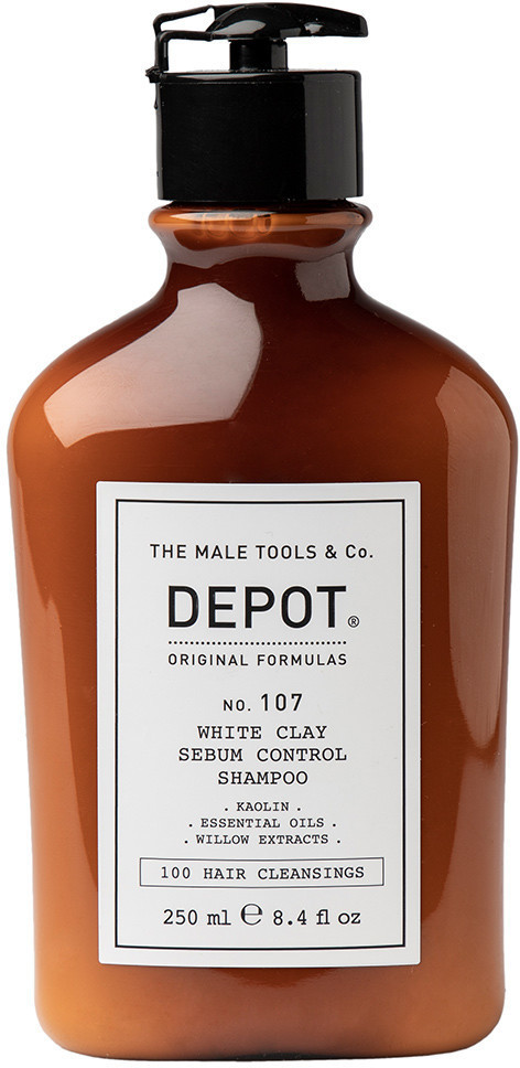 Depot 107 White Clay Sebum Control Shampoo (250 ml)
