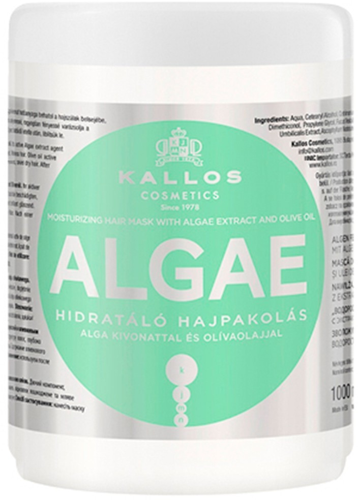 Kallos Algae Hair Mask (1000 ml)