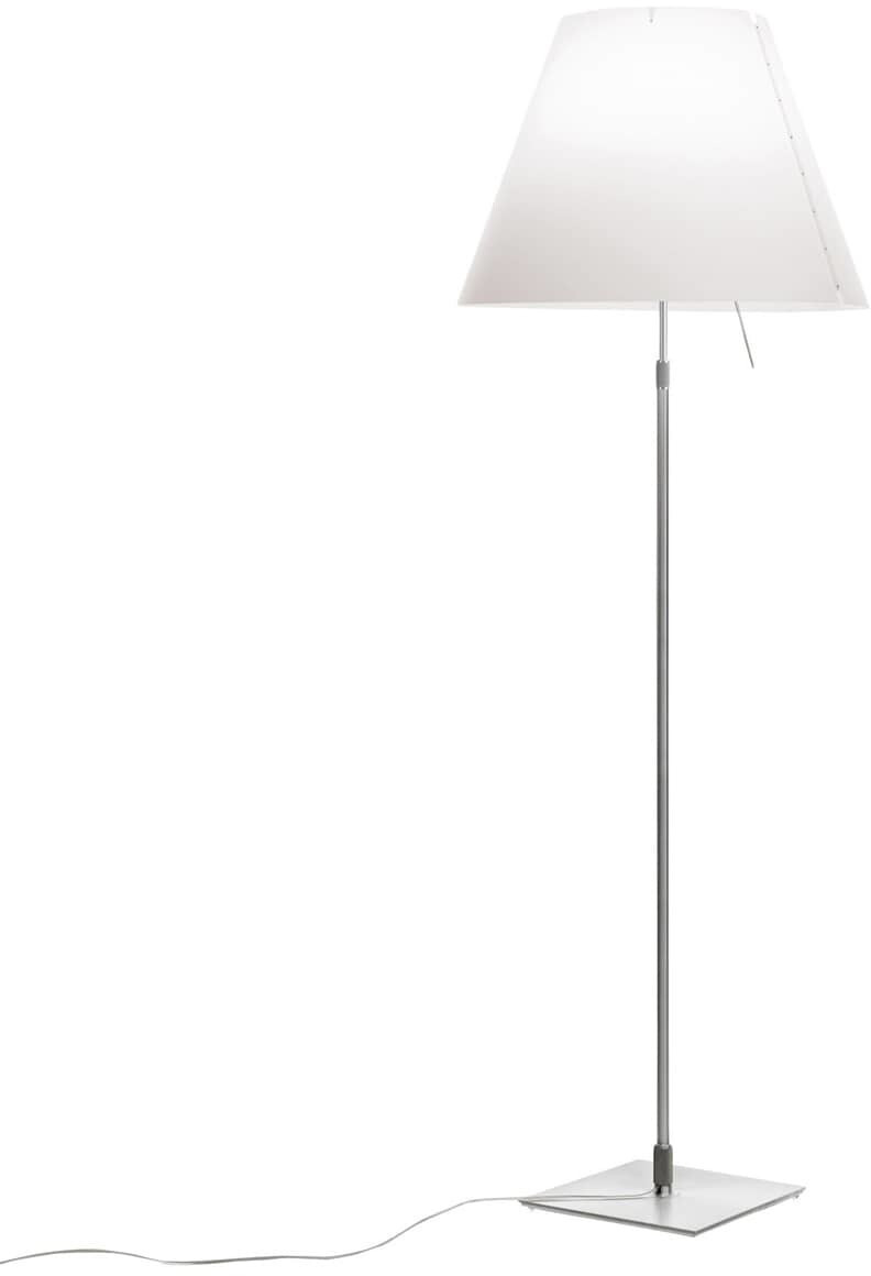 Luceplan Grande Costanza Terra blanc avec variateur