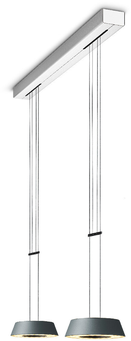 OLIGO OLIGOplus Glance 2 lumières gris mat
