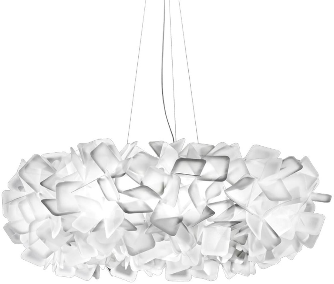 Slamp Suspension Clizia large blanc