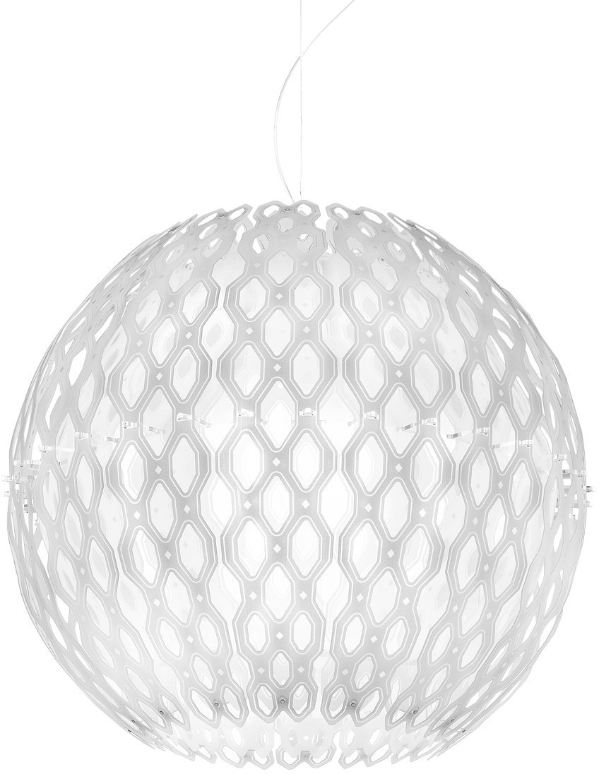 Slamp Suspension Charlotte globe blanc
