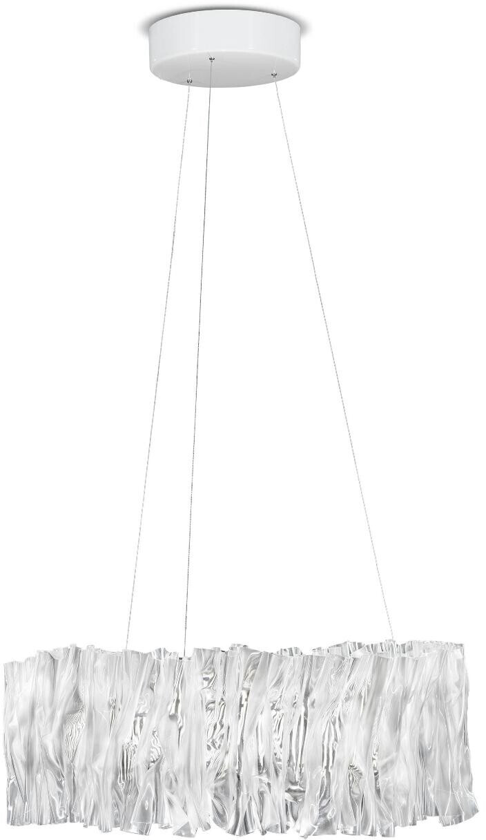 Slamp Accordéon LED prisma blanc