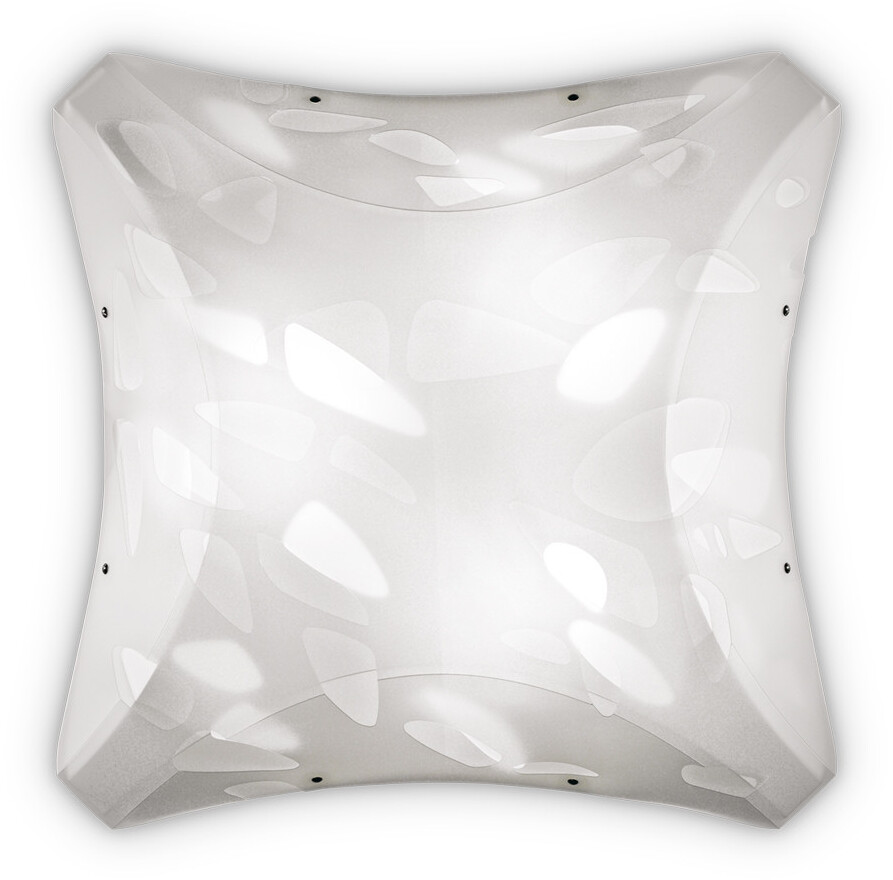 Slamp Plafonnier Bios Plana medium blanc