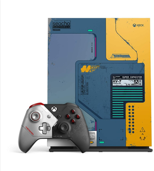 Microsoft Xbox One X 1TB Cyberpunk 2077 Limited Edition, Bild 3