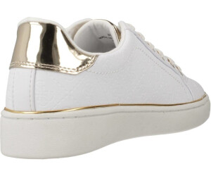white low cut trainers