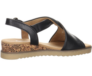 Gabor Damen Riemchensandalen, Frauen Sandalen,Best Fitting,Sandaletten,Sommersandalen,bequem,flach,Sommerschuhe,Strandschuhe,Latte,38.5 EU / 5.5 UK