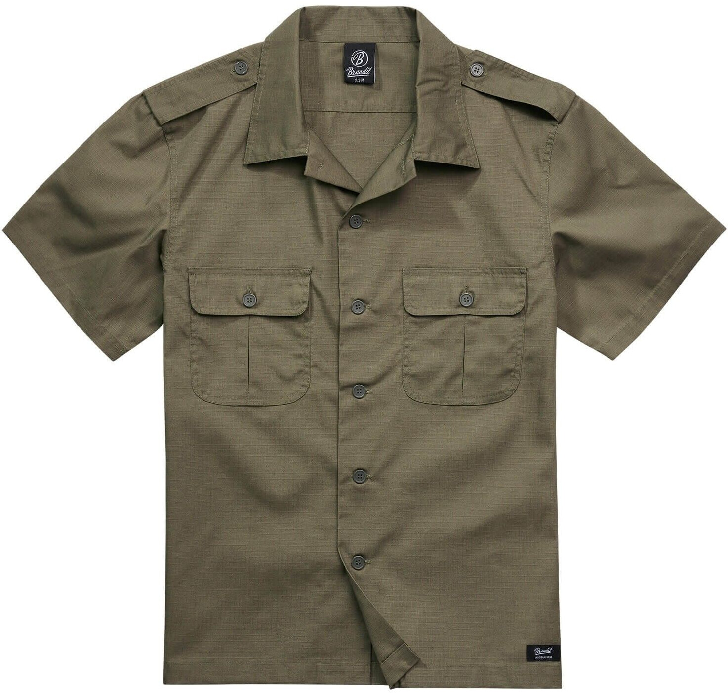 Brandit US Shirt Ripstop Shortsleeve (4103) olive