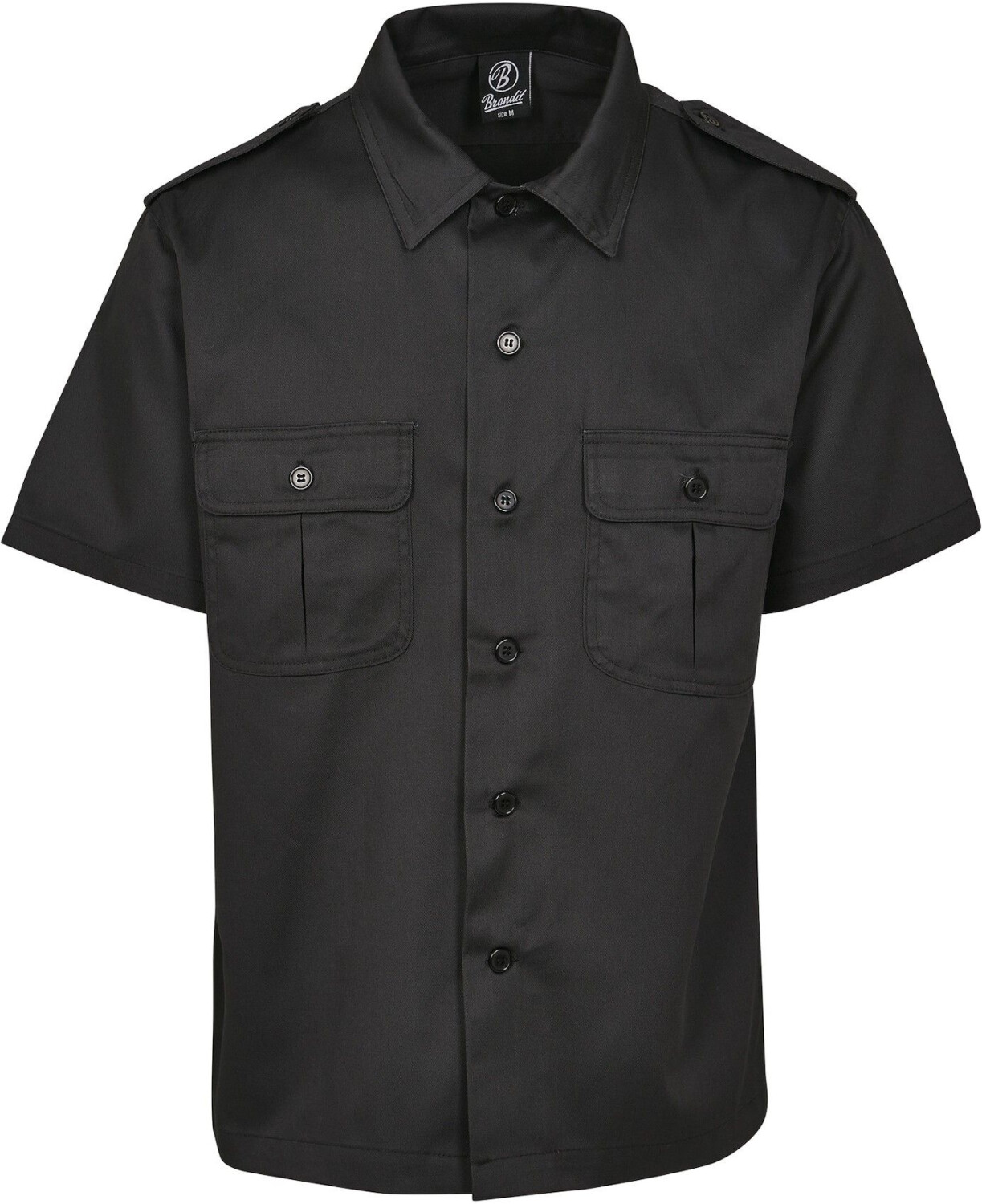 Buy Brandit US Shirt Shortsleeve (4101) black from £11.99 (Today ...