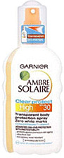 Garnier Ambre Solaire Clear Protect Transparent Body Spray SPF 30 (200 ml)