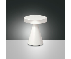 LED Tisch Leuchte Lampe Neutra 1-flg Fabas Luce 3386-34-102 Touch Dimmer weiß 