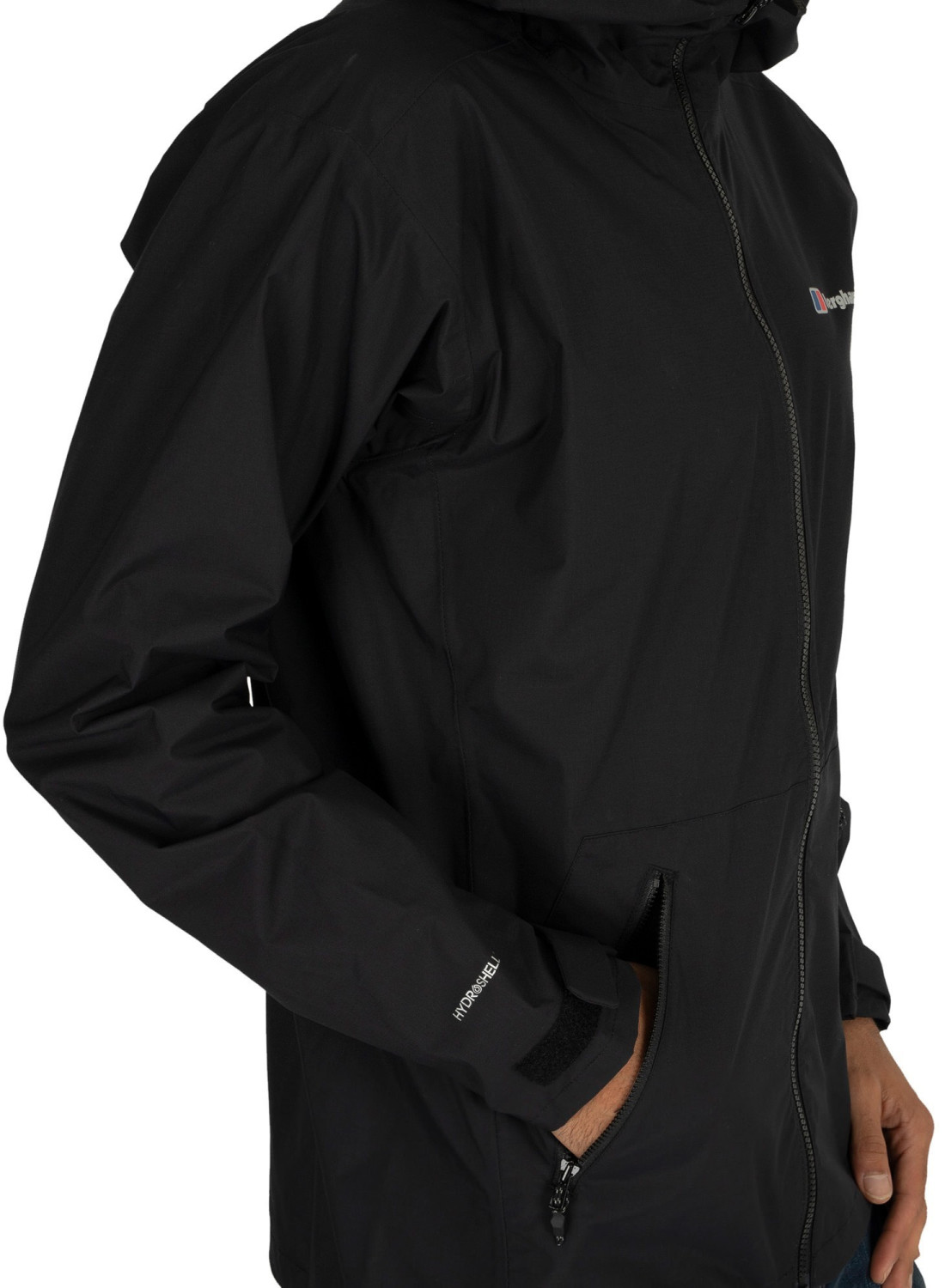 Berghaus mens deluge deals light hydroshell jacket black