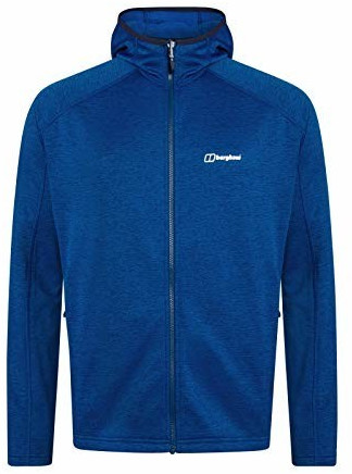 Berghaus Men's Spitzer Fleece Hooded Interactive Jacket blue