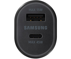 Chargeur Voiture 60W Original Samsung Sortie USB-C / USB Câble USB-C 1m  Noir - Cdiscount Auto