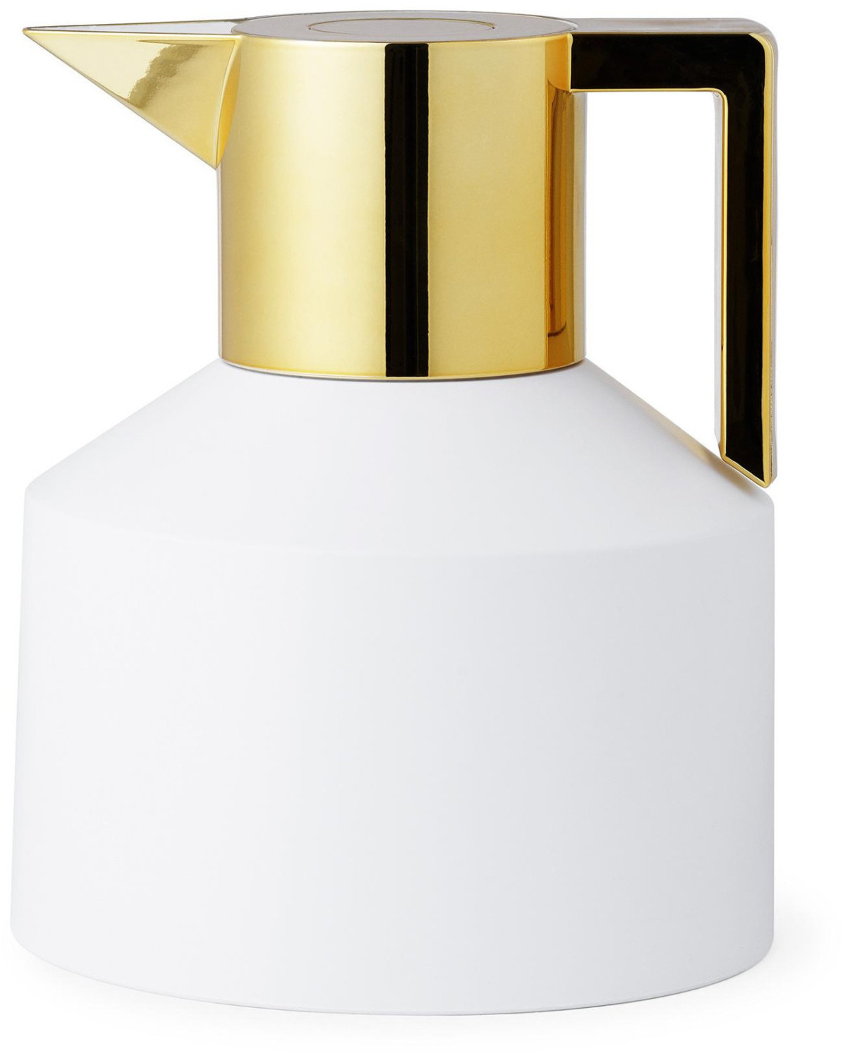 Normann Copenhagen Geo thermos white/gold 1 l