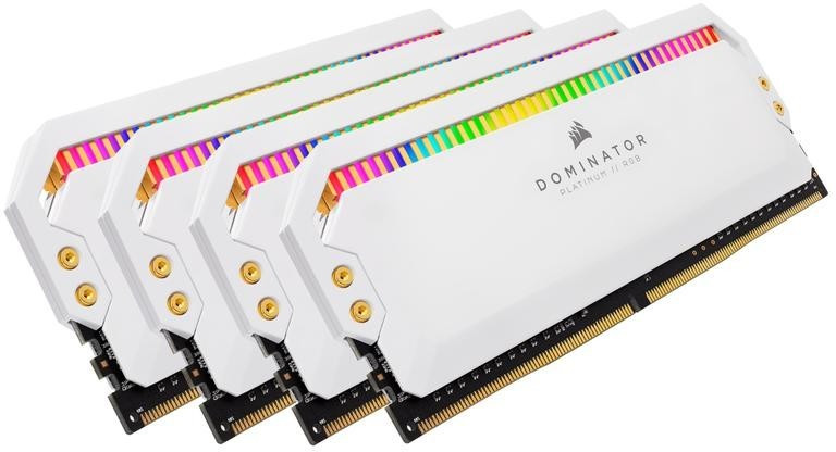 Corsair Dominator Platinum RGB Kit 32 Go DDR4 3200 CL16 CMT32GX4M4C3200C16W au meilleur prix sur idealo