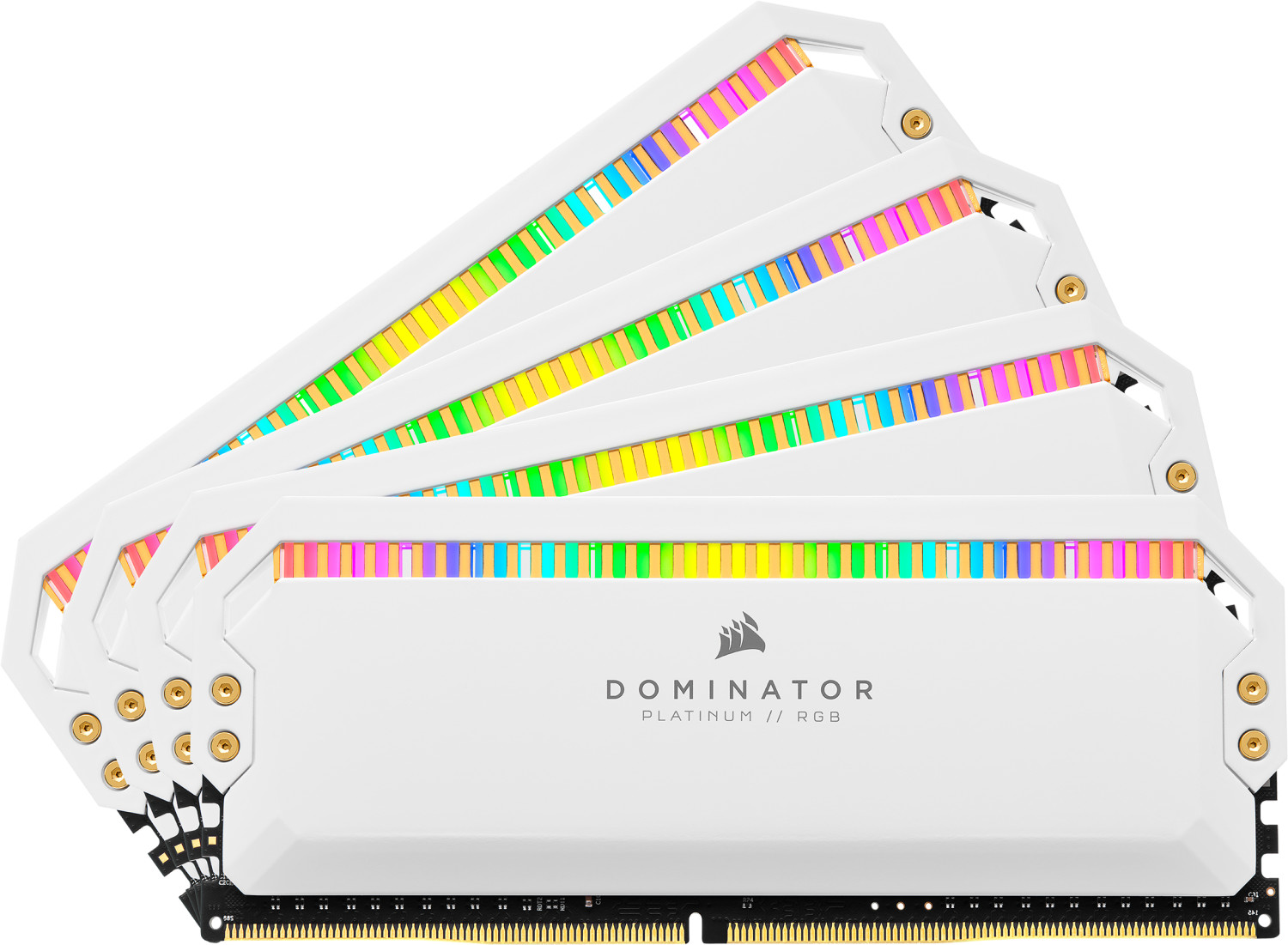 Corsair Dominator Platinum RGB Kit 32 Go DDR4-3200 CL16 (CMT32GX4M4Z3200C16W)