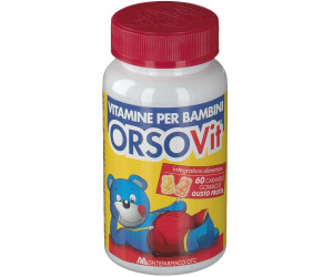 Montefarmaco Orsovit Integratore di Vitamine per Bambini 60 caramelle