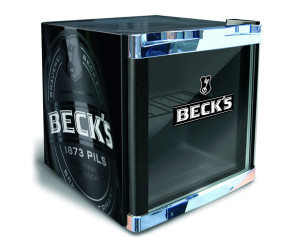 CUBES Coolcube Beck´s Black Solid Flaschenkühlbox Mini Kühlschrank 48L 