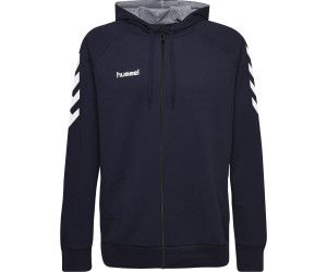 Hummel court cotton zip hoodie top